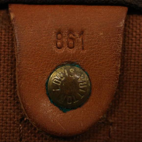 LOUIS VUITTON Monogram Keepall 45 Boston Bag M41428 LV Auth 74092 - Picture 11 of 16